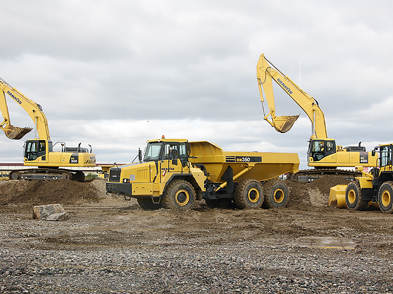 Komatsu WA380-6 дөңгелекті фронталды жүк тиегіші