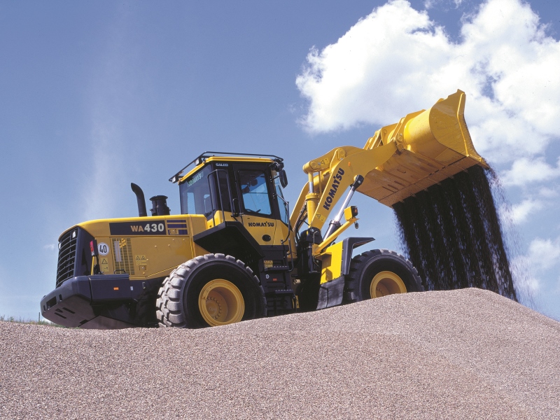 Komatsu WA430-6 дөңгелекті фронталды жүк тиегіші