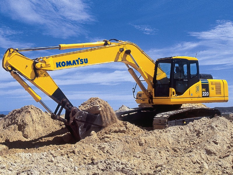 Komatsu PC220-8M0 / PC220 LC-8M0 шынжыр табанды экскаваторы