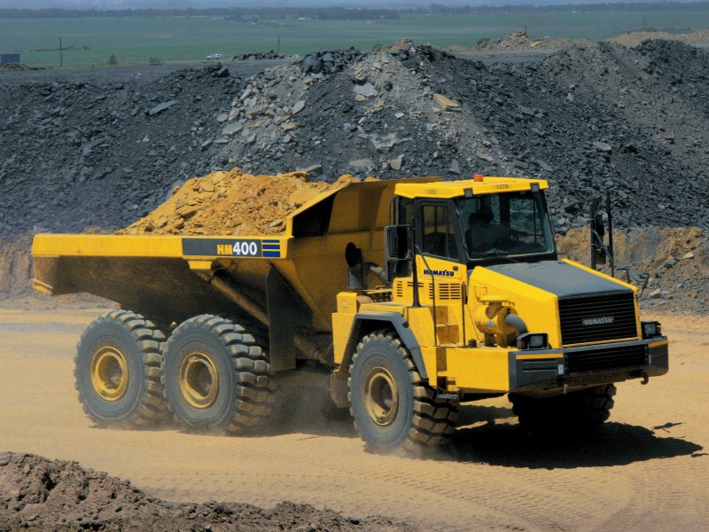 Komatsu HM400-3 самосвалы