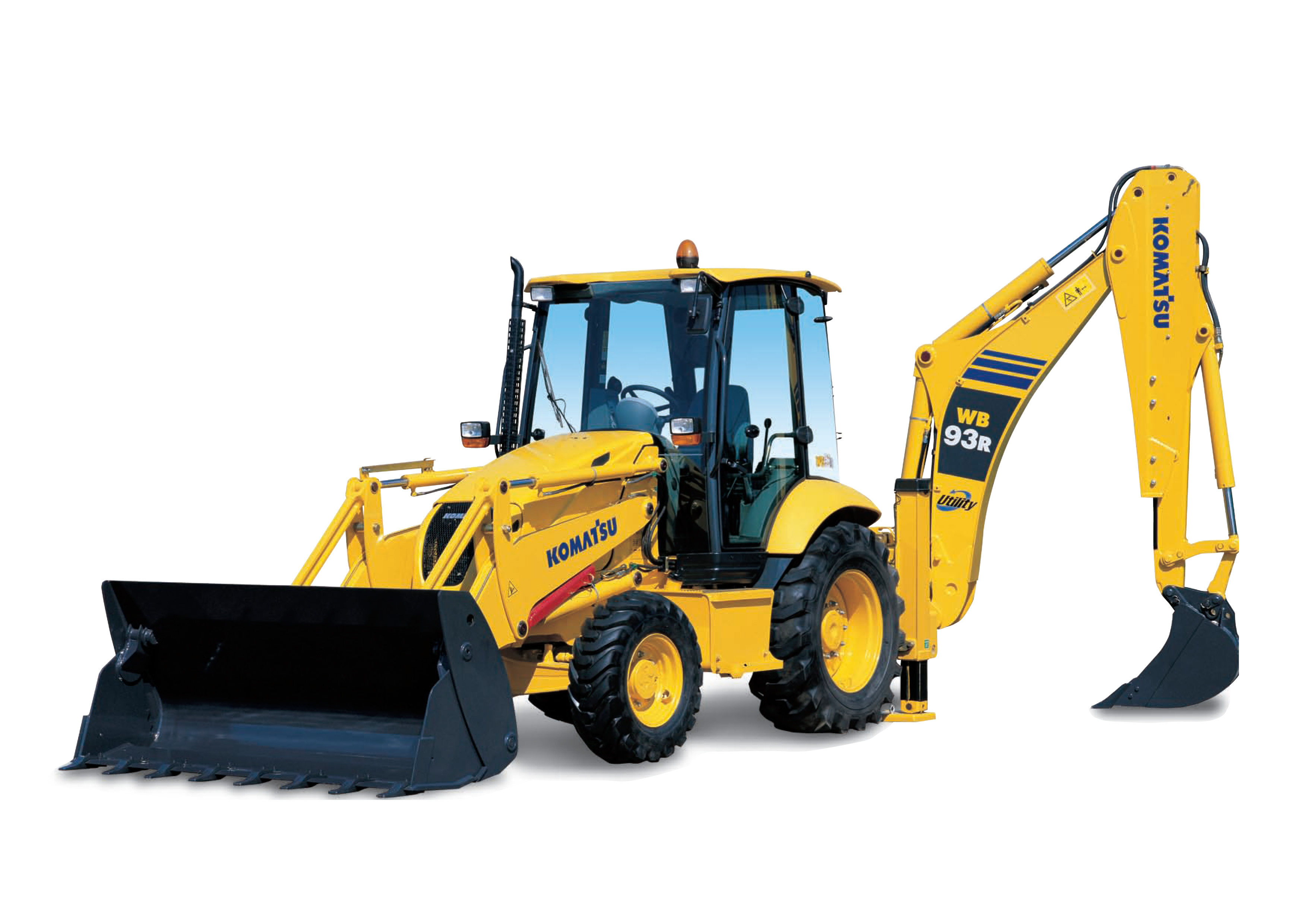 Экскаватор-погрузчик Komatsu WB93R-5
