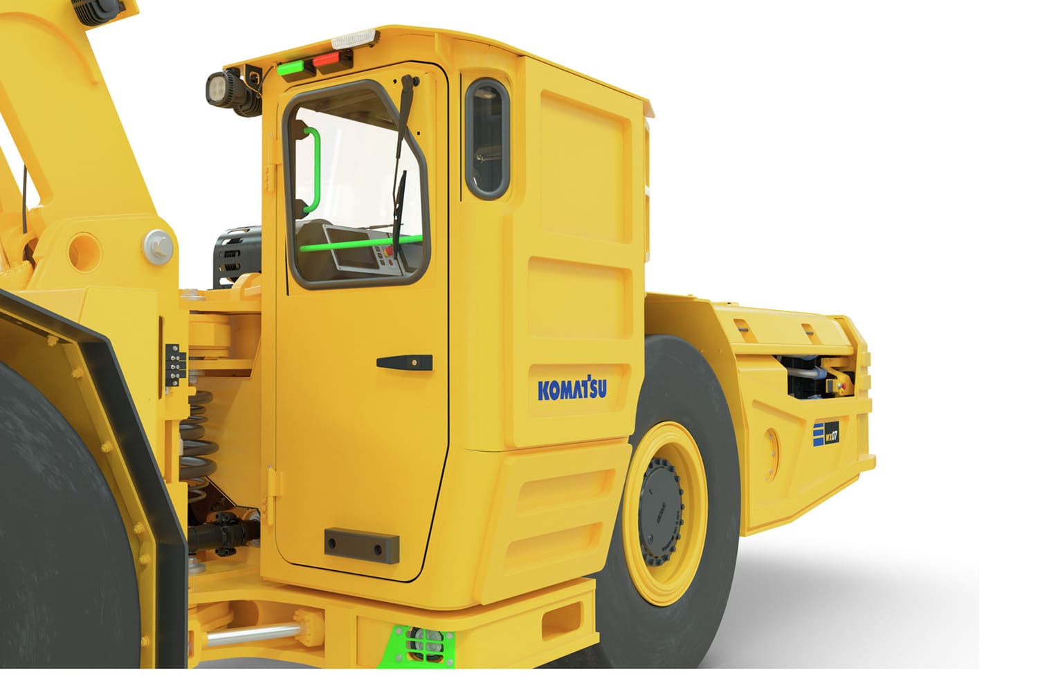 Погрузочно-доставочная машина Komatsu WX07