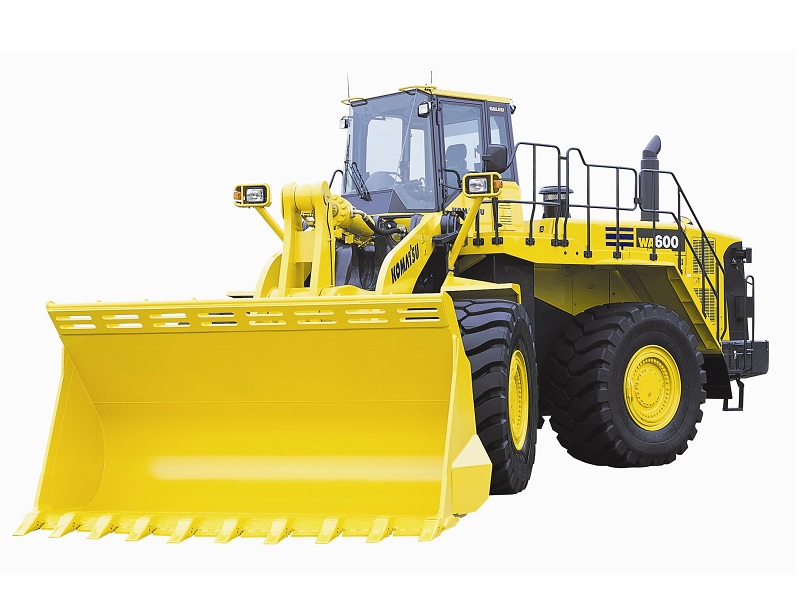 Komatsu WA600-6 дөңгелекті фронталды жүк тиегіші