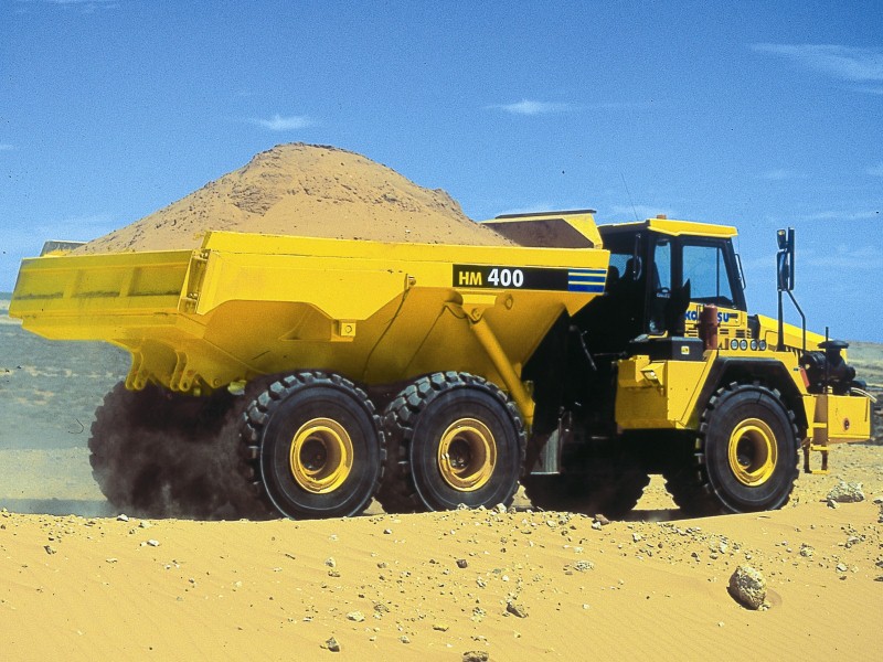 Komatsu HM400-3 самосвалы