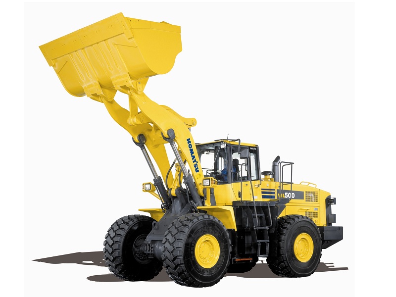 Komatsu WA500-6 дөңгелекті фронталды жүк тиегіші