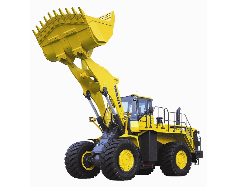 Komatsu WA600-6 дөңгелекті фронталды жүк тиегіші