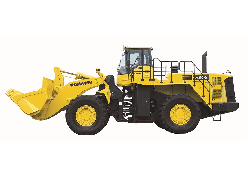 Komatsu WA600-6 дөңгелекті фронталды жүк тиегіші