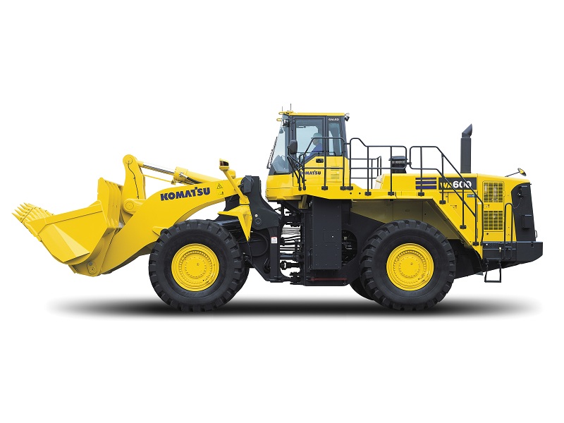 Komatsu WA600-6 дөңгелекті фронталды жүк тиегіші