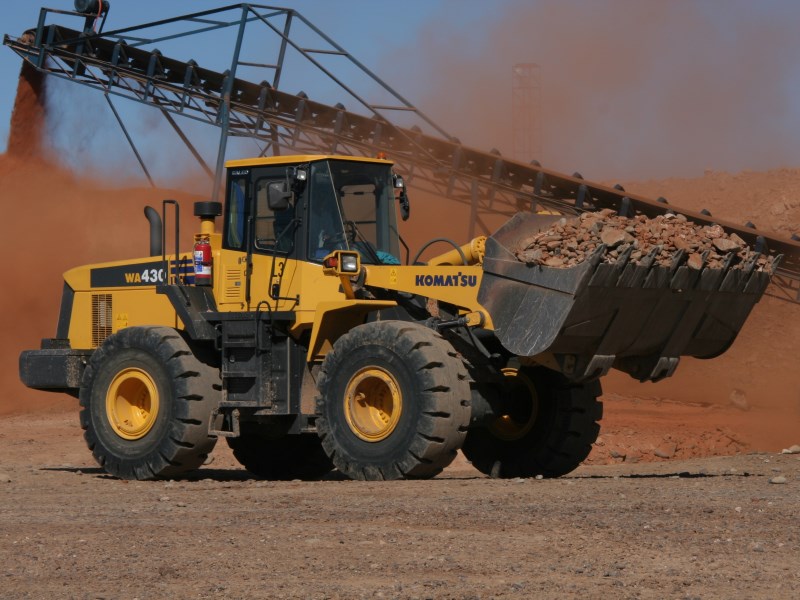 Komatsu WA430-6 дөңгелекті фронталды жүк тиегіші