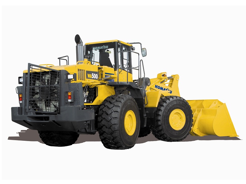 Komatsu WA500-6 дөңгелекті фронталды жүк тиегіші