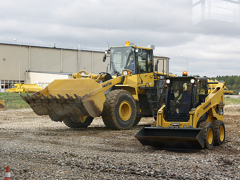 Komatsu WA380-6 дөңгелекті фронталды жүк тиегіші