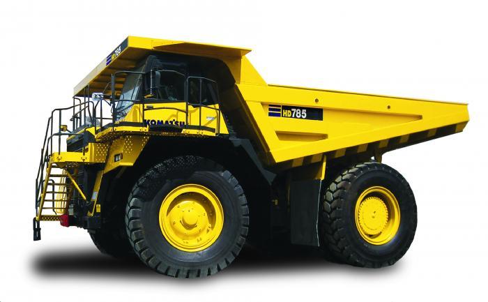 Komatsu HD785-7 самосвалы