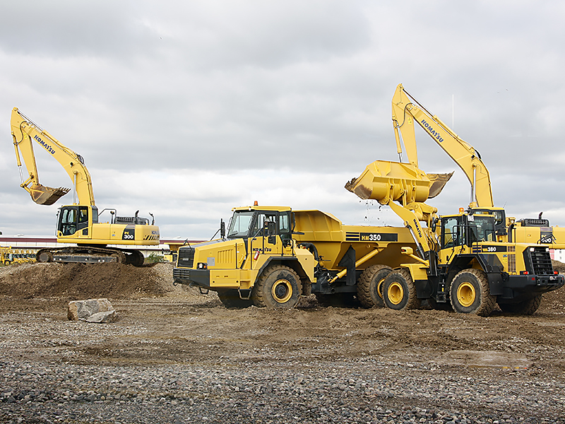 Komatsu WA380-6 дөңгелекті фронталды жүк тиегіші