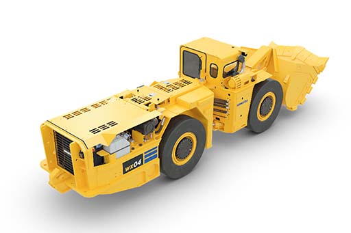 Komatsu WX04 тиеп-жеткізу машинасы