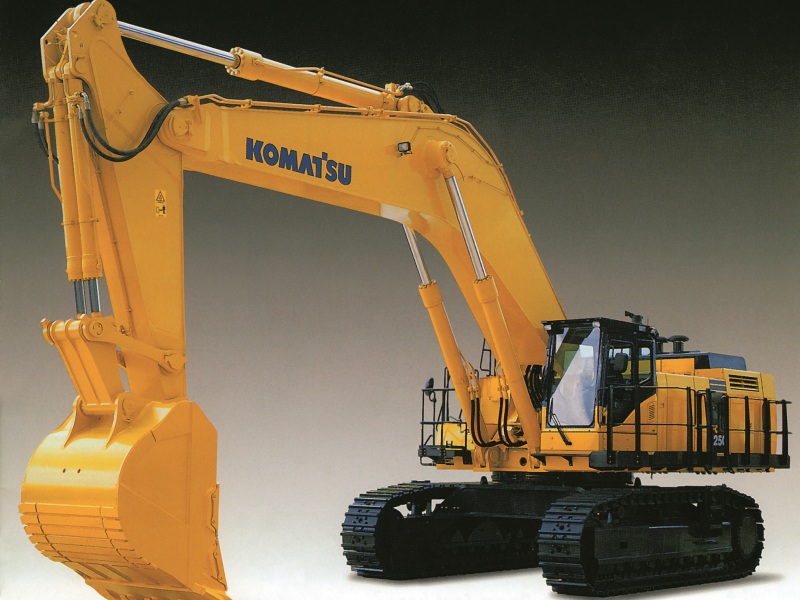 Komatsu PC1250-8 шынжыр табанды экскаваторы (кері күрегі бар)