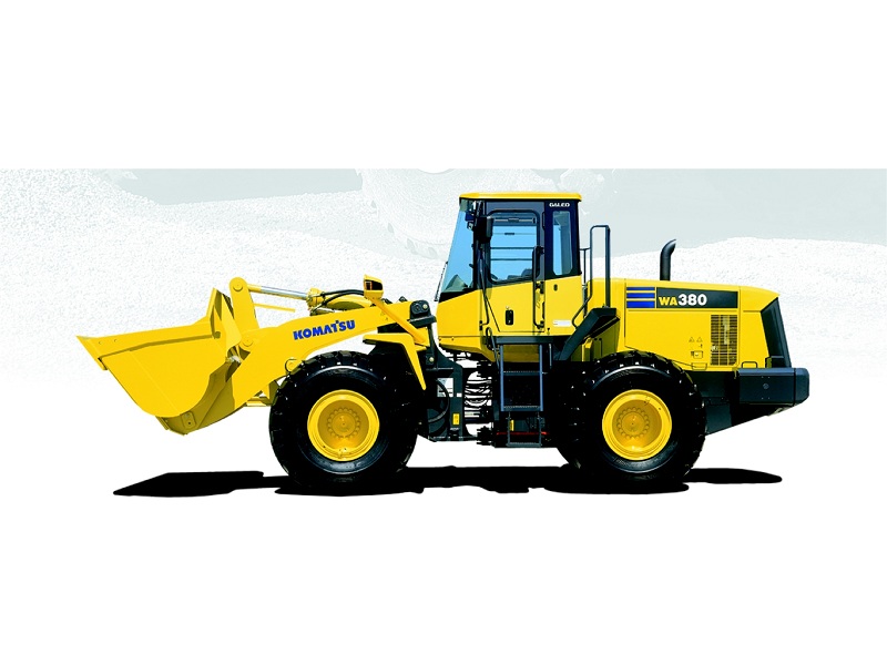 Komatsu WA380-6 дөңгелекті фронталды жүк тиегіші