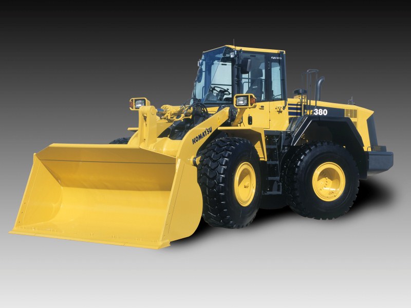 Komatsu WA380-6 дөңгелекті фронталды жүк тиегіші