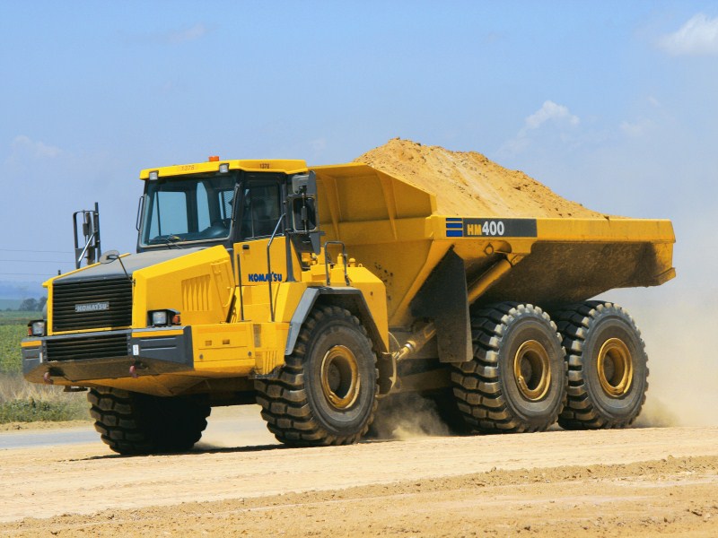 Komatsu HM400-3 самосвалы