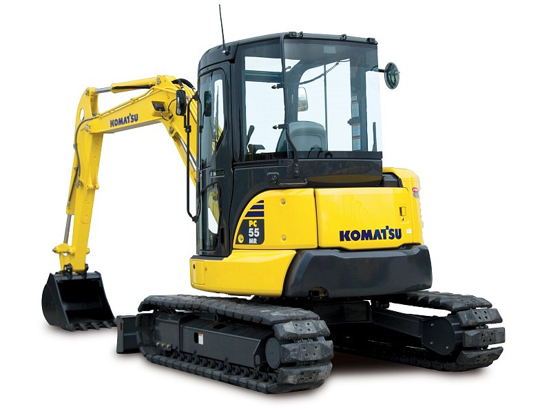 Миниэкскаватор Komatsu PC55MR-3