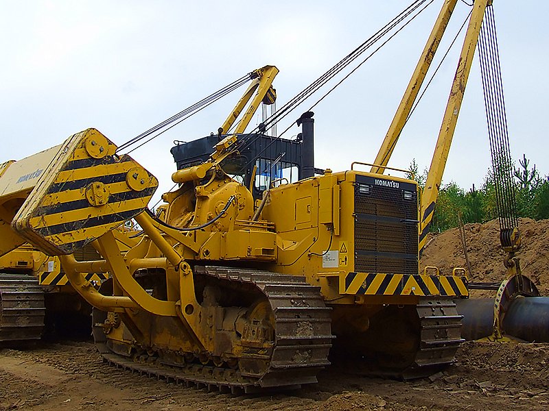 Komatsu D355C-3 құбырсалғышы