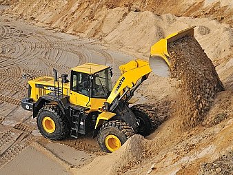 Колесный фронтальный погрузчик Komatsu WA470-6