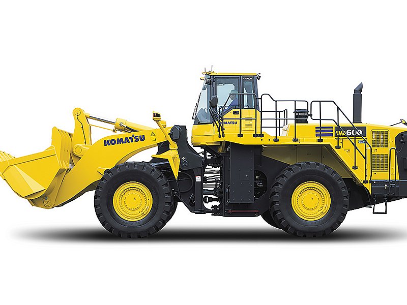 Колесный фронтальный погрузчик Komatsu WA600-6