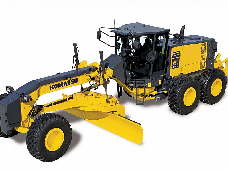 Komatsu GD705A-5 автогрейдері