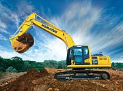 Обзор гусеничного экскаватора                                                    Komatsu PC210-10M0