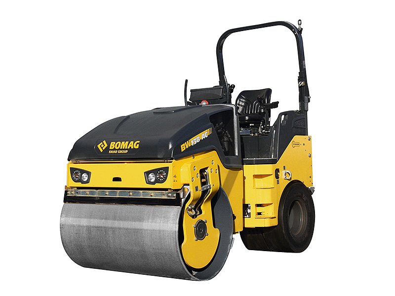 Bomag BW 138 AC-5 жеңіл біріктірілген тандемді аунағы