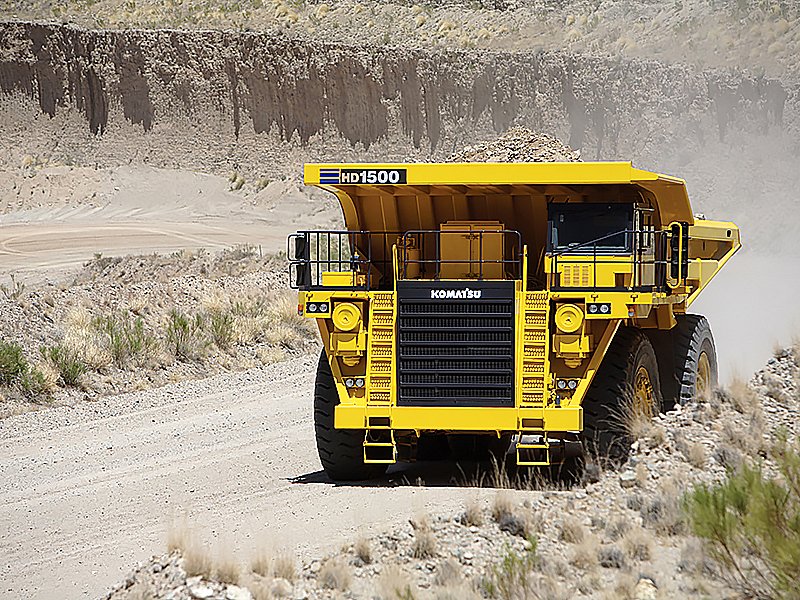 Komatsu HD1500-8 самосвалы