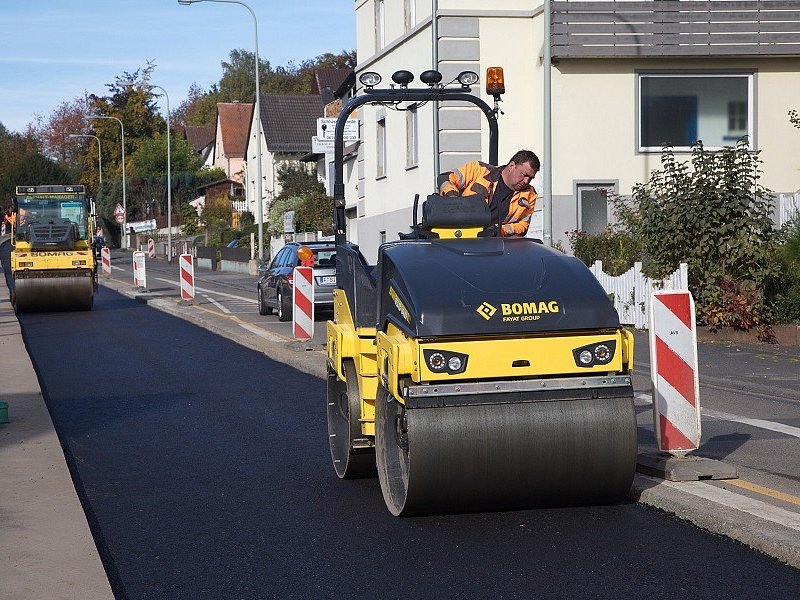 Bomag BW 138 AD-5 жеңіл біріктірілген тандемді аунағы