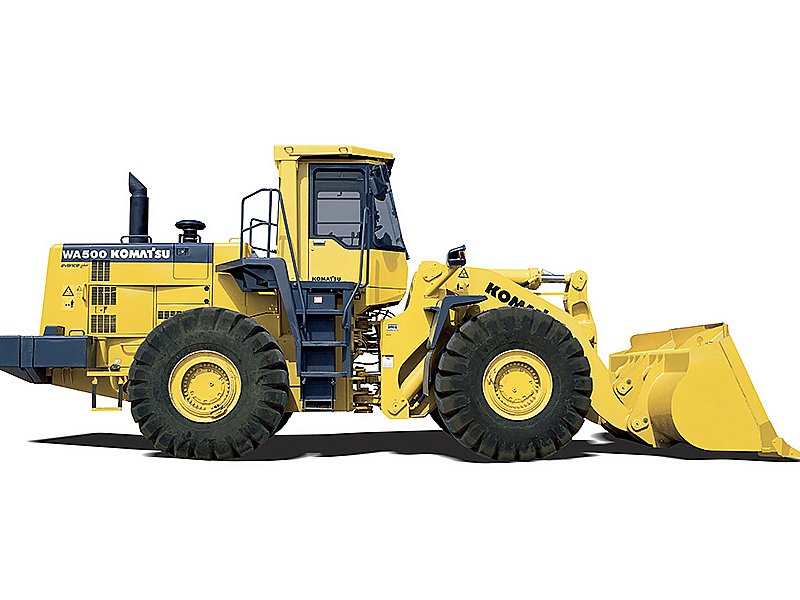 Komatsu WA500-6 дөңгелекті фронталды жүк тиегіші