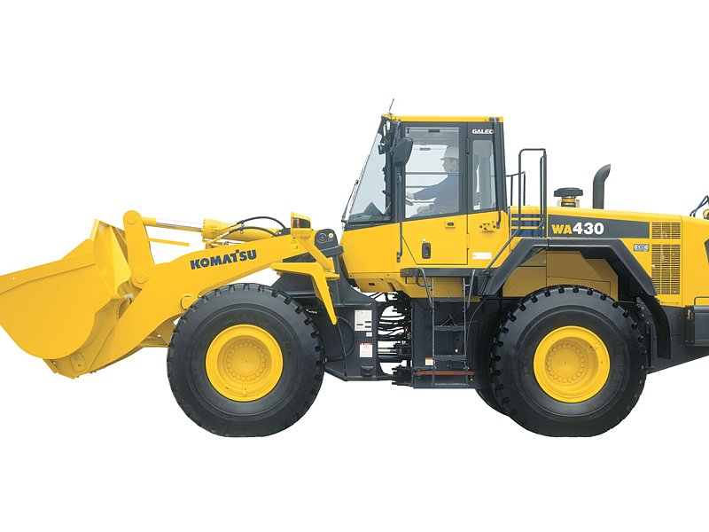 Колесный фронтальный погрузчик Komatsu WA430-6