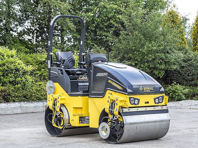 Bomag BW 120 AD-5 жеңіл біріктірілген тандемді аунағы