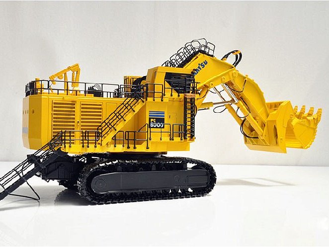 Komatsu PC7000 шынжыр табанды экскаваторы (тік күрегі бар)