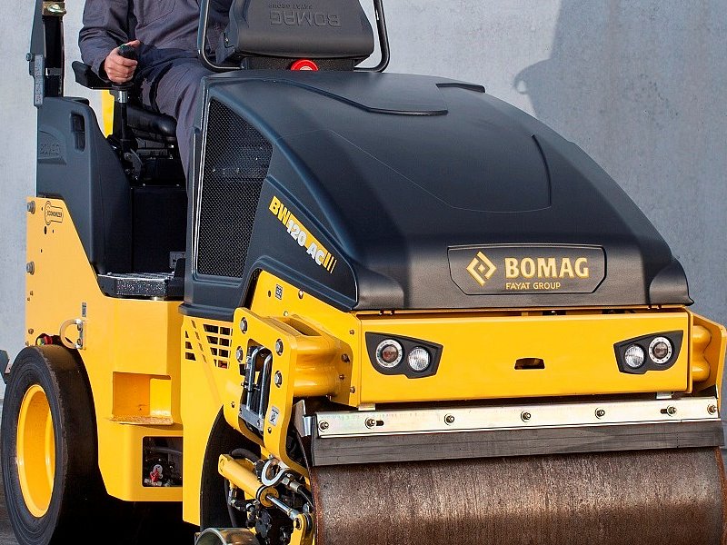 Легкий сочленённый тандемный каток Bomag BW 120 AC-5