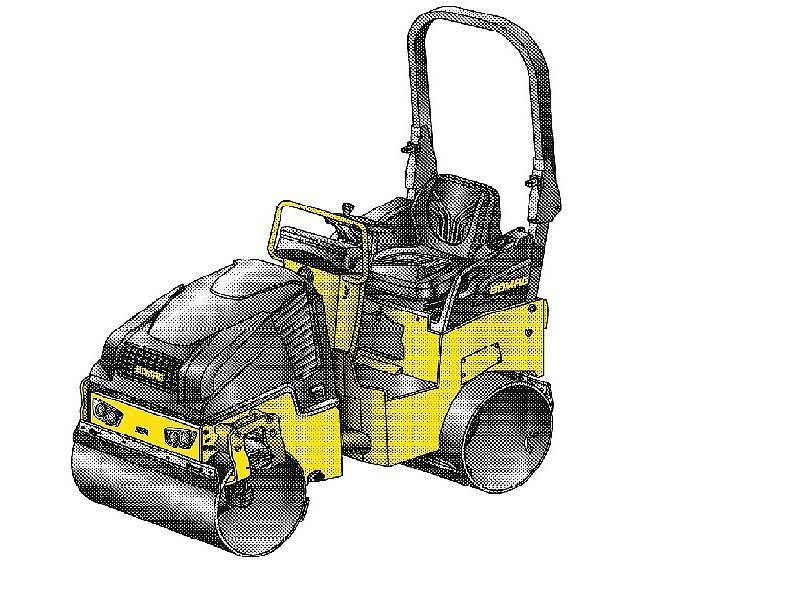 Bomag BW 90 SC-5 жеңіл біріктірілген тандемді аунағы