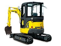 Komatsu PC35MR-3 миниэкскаваторы