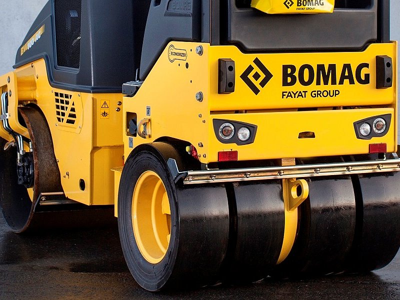 Легкий сочленённый тандемный каток Bomag BW 100 AC-5