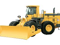 Komatsu WD600-6 дөңгелекті бульдозері