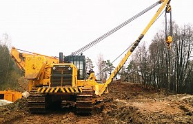 Трубоукладчик Komatsu D355C-3