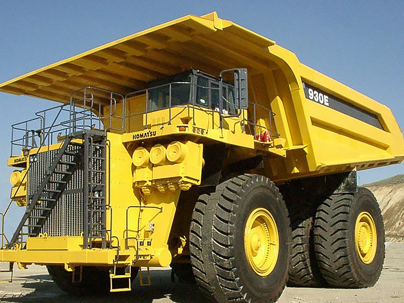 Komatsu 930E-4 самосвалы