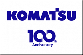 Komatsu празднует вековой юбилей Komatsu празднует вековой юбилей