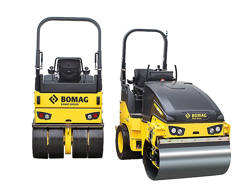 Bomag BW 120 AC-5 жеңіл біріктірілген тандемді аунағы