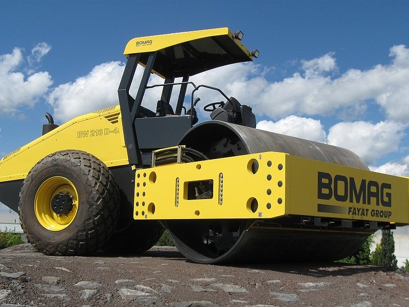 Bomag BW 216 D-5 жер тегістейтін аунағы