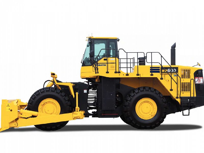 Колесный бульдозер Komatsu WD900