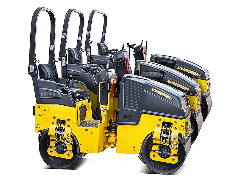 Bomag BW 80 AD-5 жеңіл біріктірілген тандемді аунағы