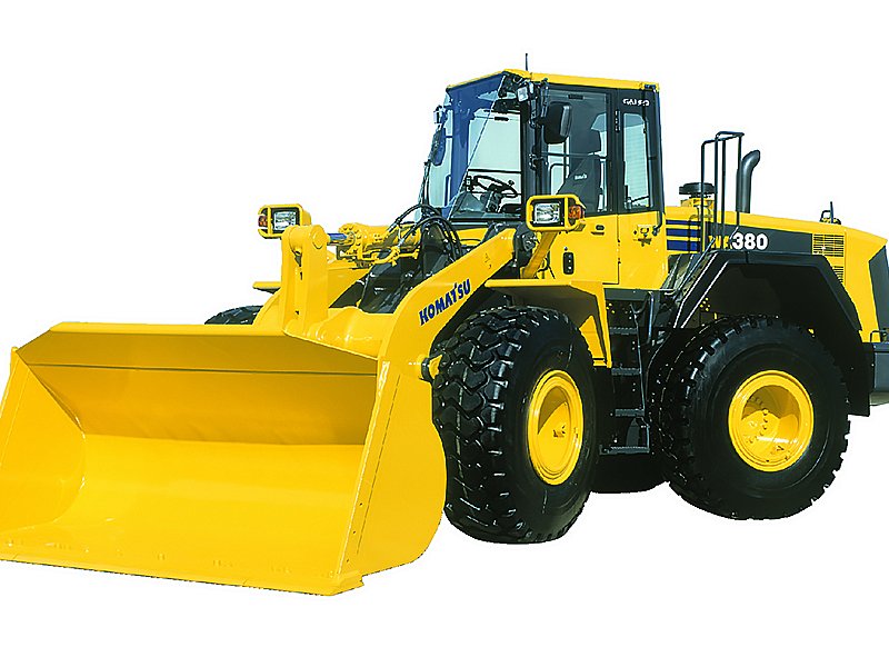 Komatsu WA380-6 дөңгелекті фронталды жүк тиегіші