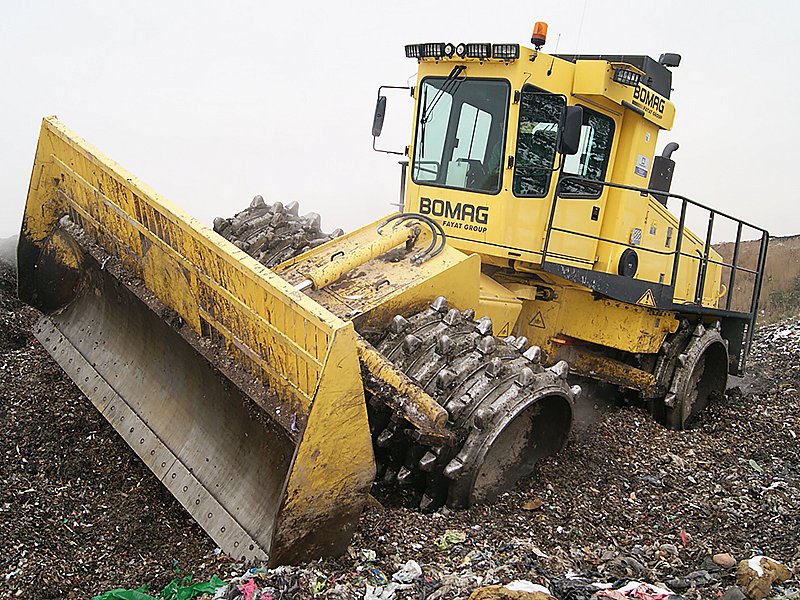 Мусороуплотнитель Bomag BC 772  (RB-2/ RS-2)