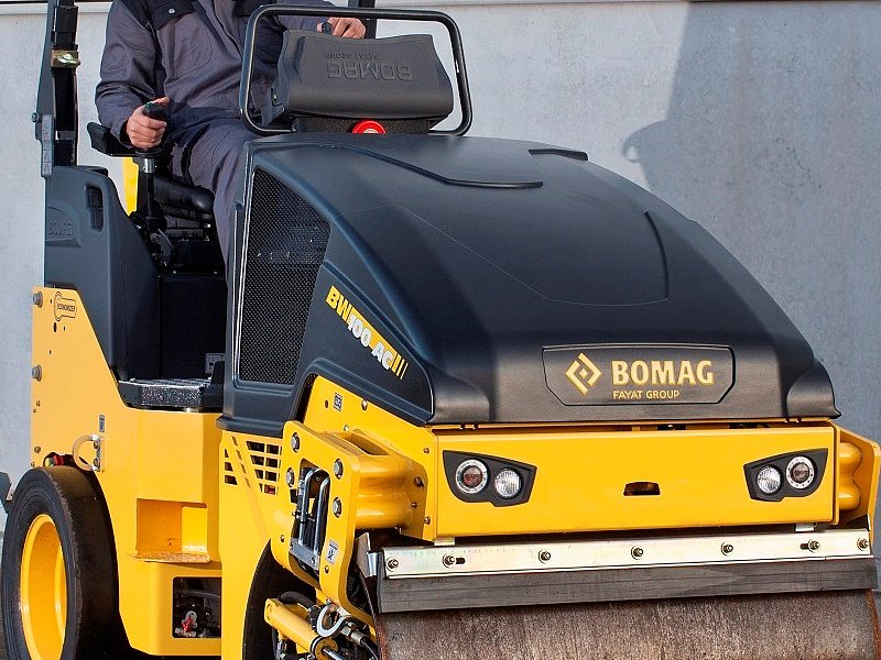 Легкий сочленённый тандемный каток Bomag BW 100 AC-5